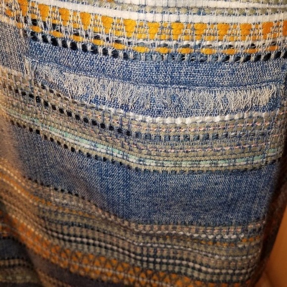 Anthropologie Akemi Kin Blue Tweed Shift Dress Size 6 NWT - Picture 5 of 8